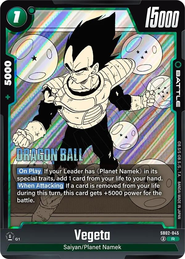 Image for Vegeta - SB02-045 - Dragon Ball Super: Fusion World