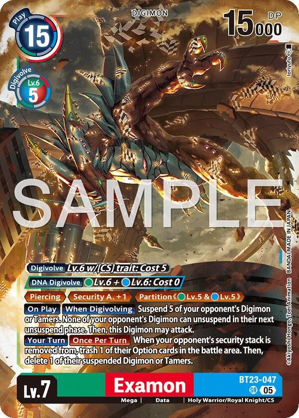 Image for Examon - Digimon Card Game