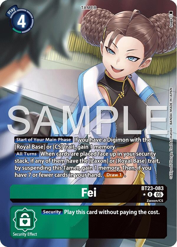 Image for Fei (Alternate Art) - Digimon Card Game