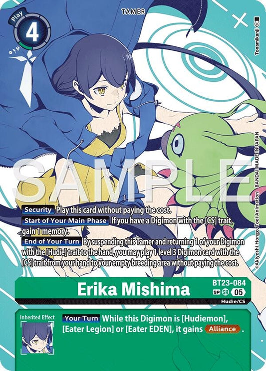 Image for Erika Mishima (SP) - Digimon Card Game