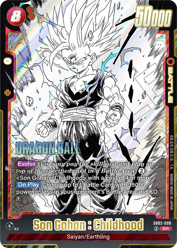 Image for Son Gohan : Childhood - SB02-008 - Dragon Ball Super: Fusion World