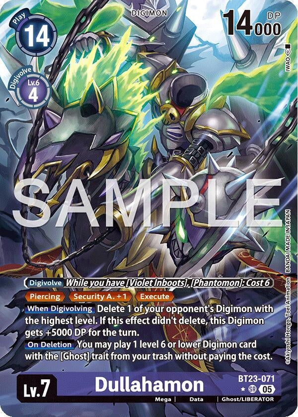 digimon card game alternate art Dullahamon (Alternate Art) – GetthosemonsNZ