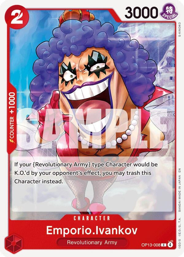 Image for Emporio.Ivankov - One Piece Card Game