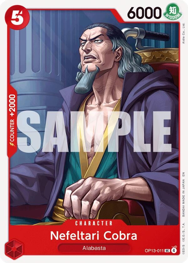 Image for Nefeltari Cobra - One Piece Card Game