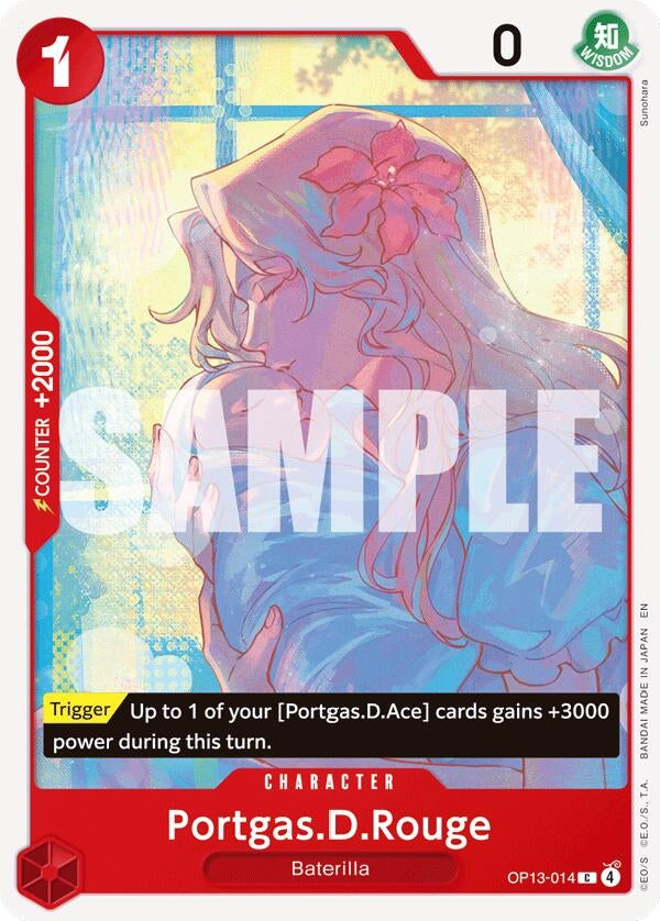 Image for Portgas.D.Rouge - One Piece Card Game