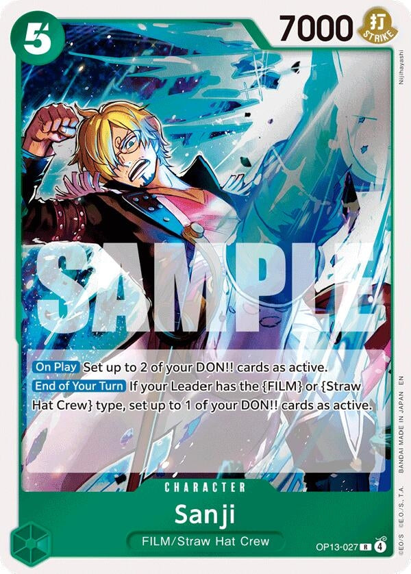 Image for Sanji - One Piece Card Game