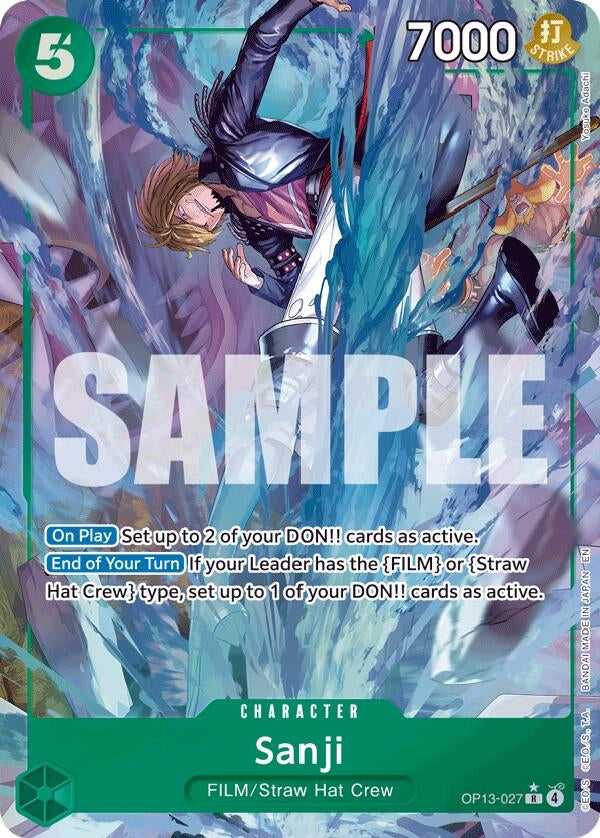 Image for Sanji (Alternate Art) - One Piece Card Game