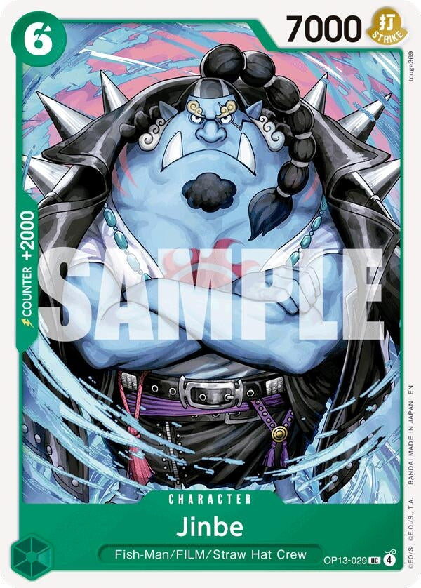 Image for Jinbe - One Piece Card Game