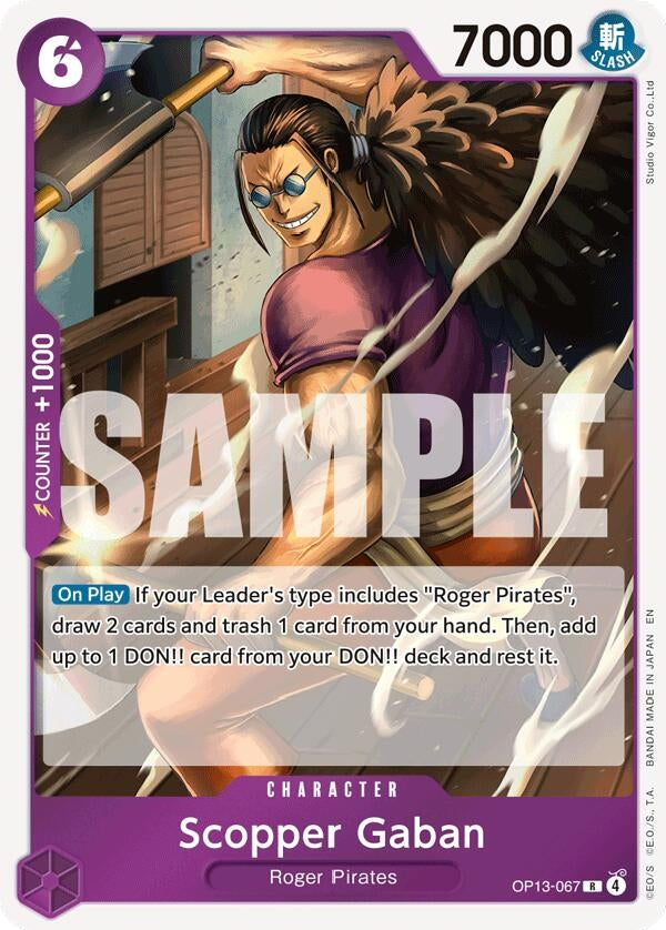 Image for Scopper Gaban - One Piece Card Game