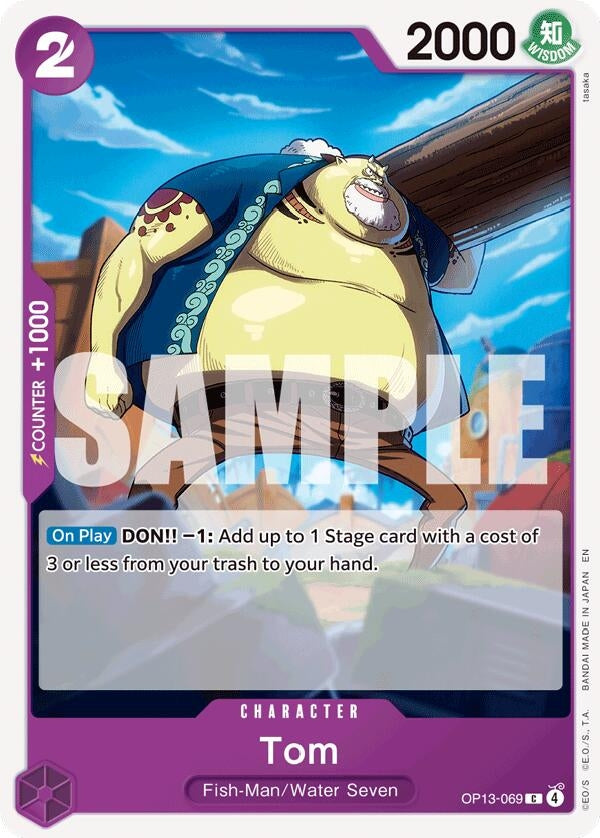 Image for Tom - One Piece Card Game