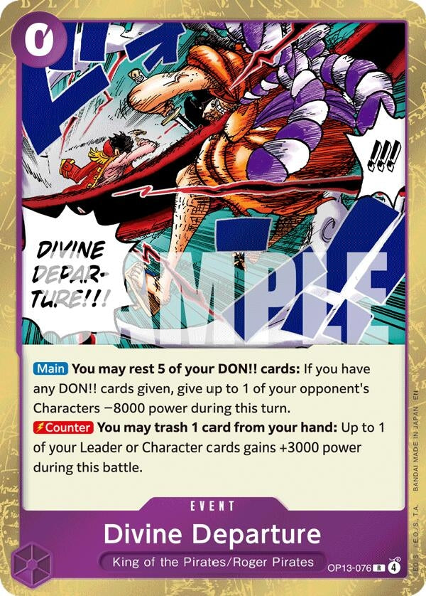 Image for Divine Departure - One Piece Card Game