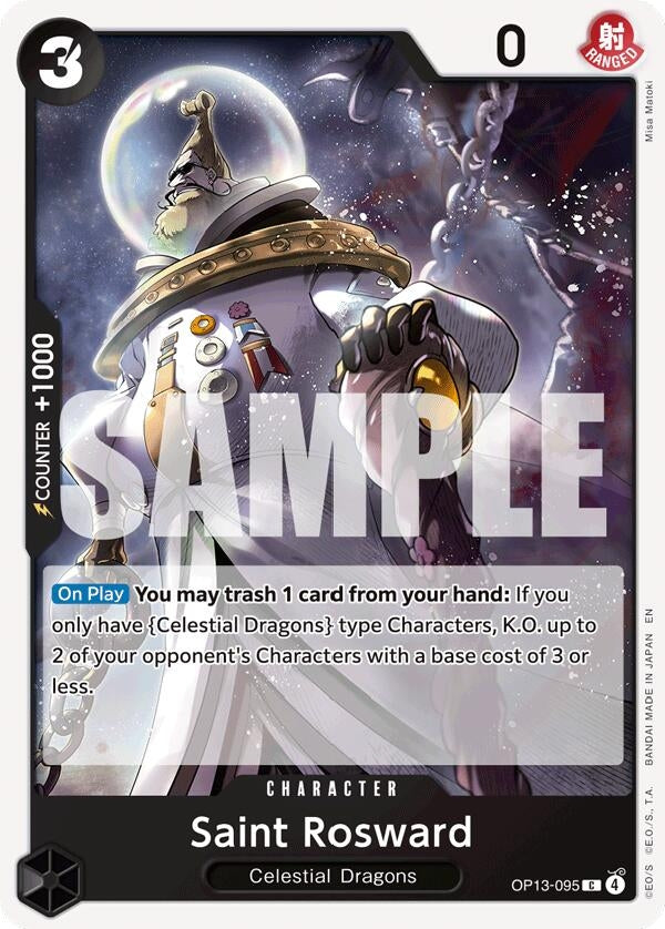 Image for Saint Rosward - One Piece Card Game