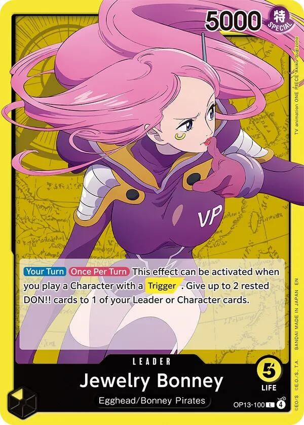 Image for Jewelry Bonney (100) - One Piece Card Game