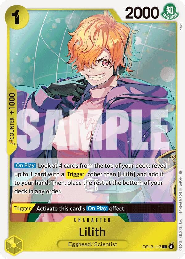 Image for Lilith - One Piece Card Game