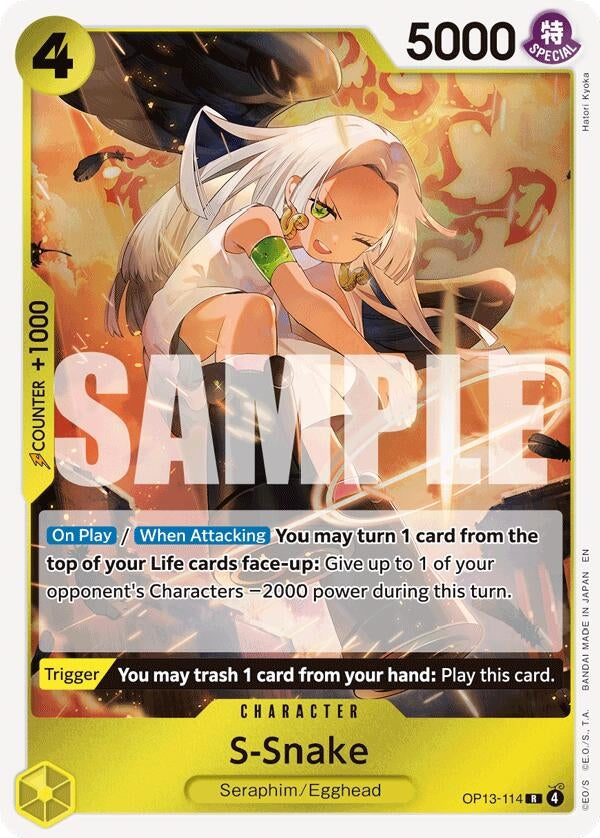 Image for S-Snake - One Piece Card Game