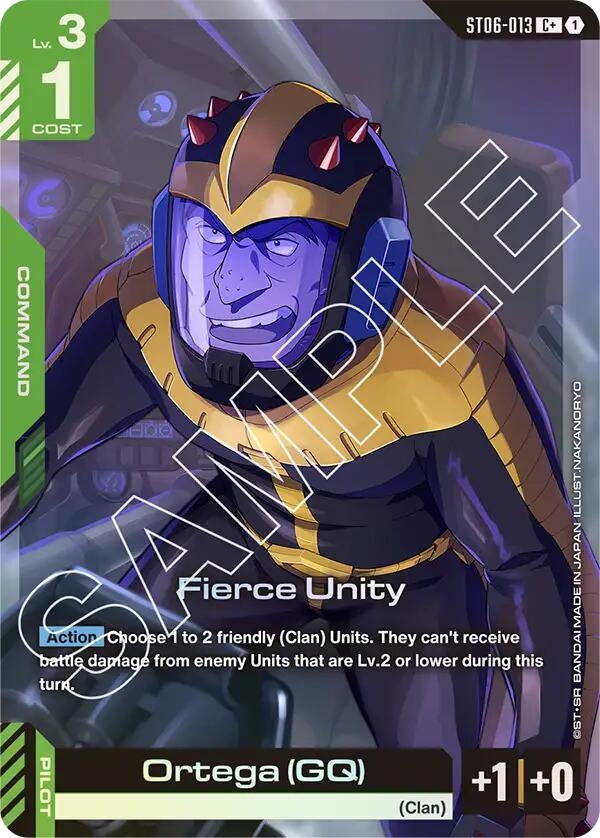 Image for Fierce Unity (C+) - Gundam Card Game