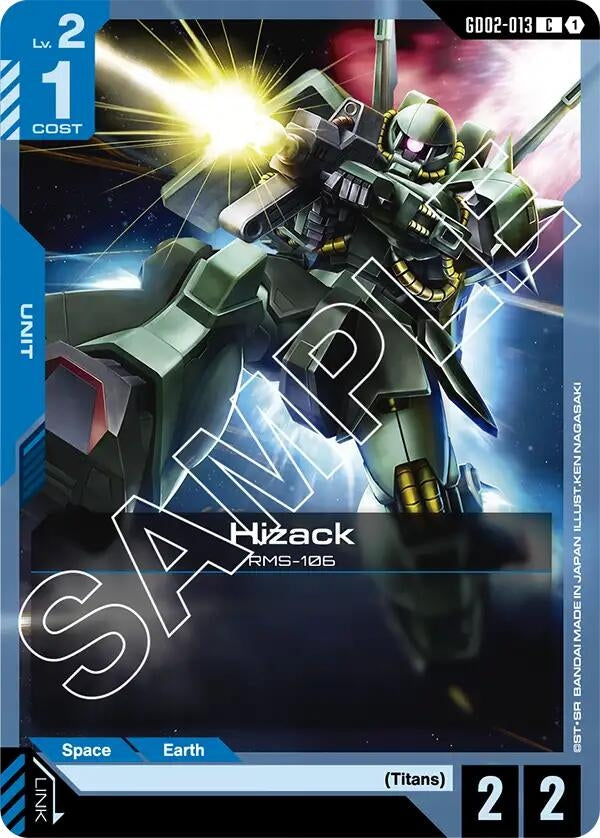 Image for Hizack - Gundam Card Game