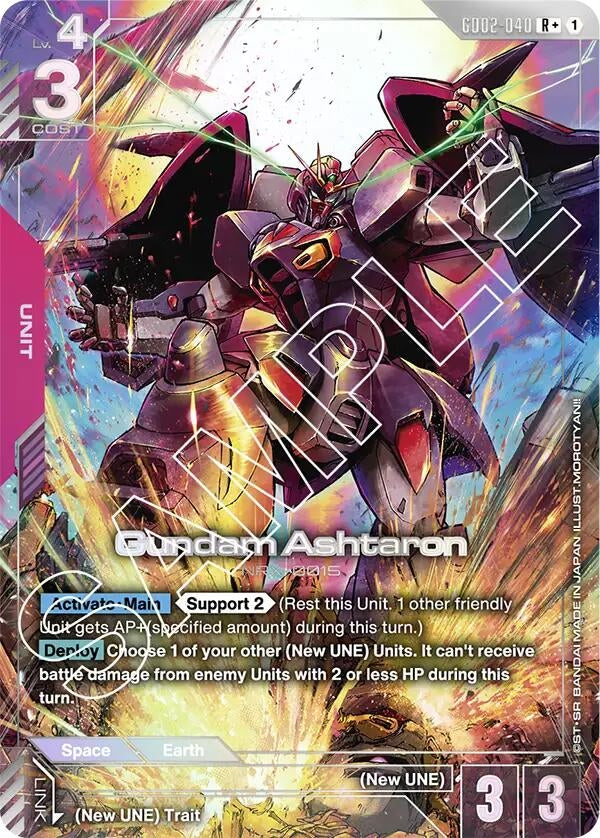 Image for Gundam Ashtaron (R+) - Gundam Card Game