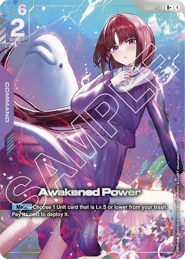 Image for Awakened Power (R+) - Gundam Card Game