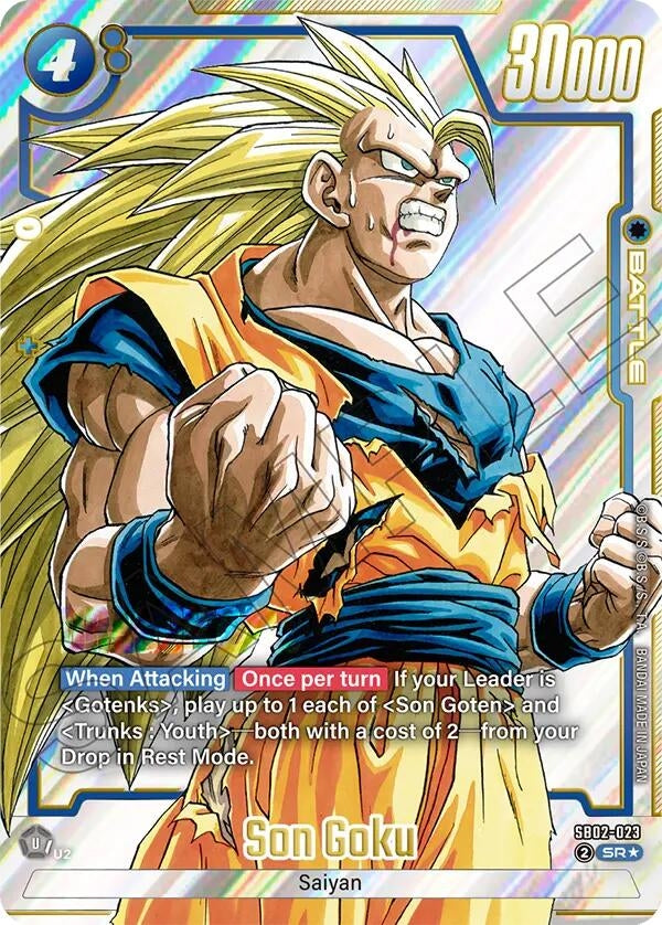 Image for Son Goku - SB02-023 (Alternate Art) - Dragon Ball Super: Fusion World