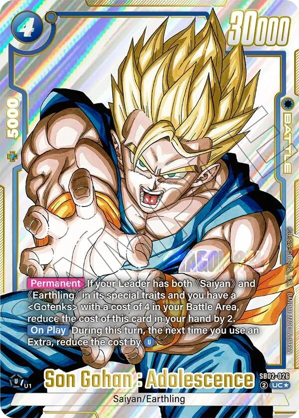 Image for Son Gohan : Adolescence (Alternate Art) - Dragon Ball Super: Fusion World