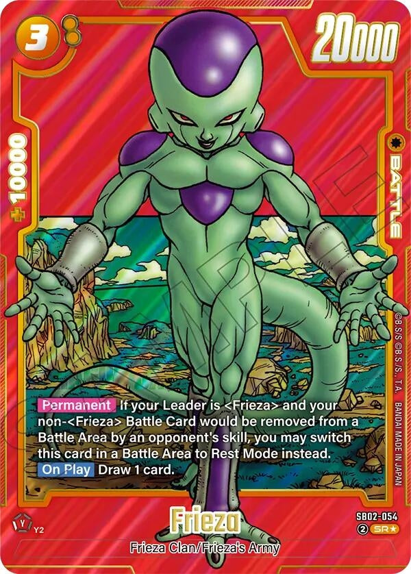 Image for Frieza - SB02-054 (Alternate Art) - Dragon Ball Super: Fusion World