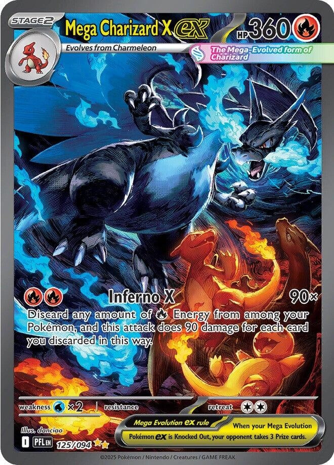 MEGA CHARIZARD X ex トレーディングカード Mega Charizard X ex – GetthosemonsNZ