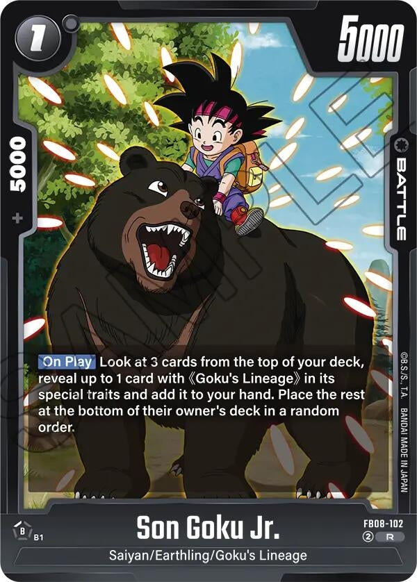 Image for Son Goku Jr. - FB08-102 - Dragon Ball Super: Fusion World
