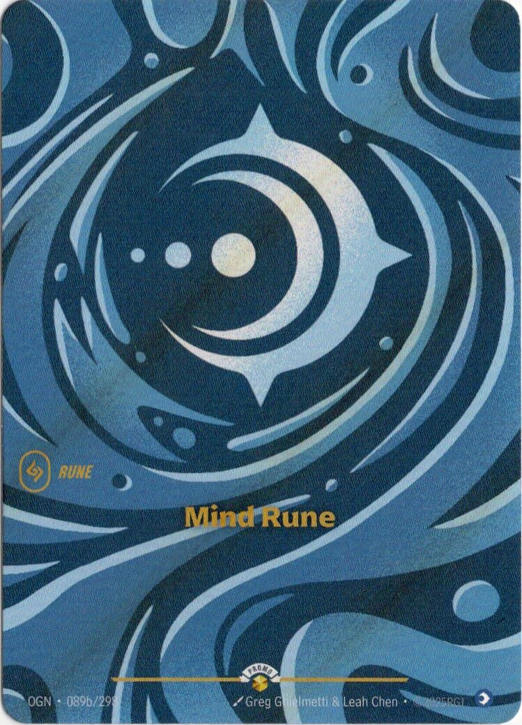 Image for Mind Rune - Riftbound: League of Legends Trading Card Game