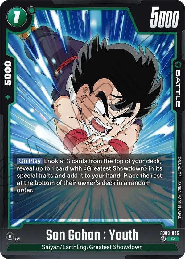 Image for Son Gohan : Youth - FB08-056 - Dragon Ball Super: Fusion World