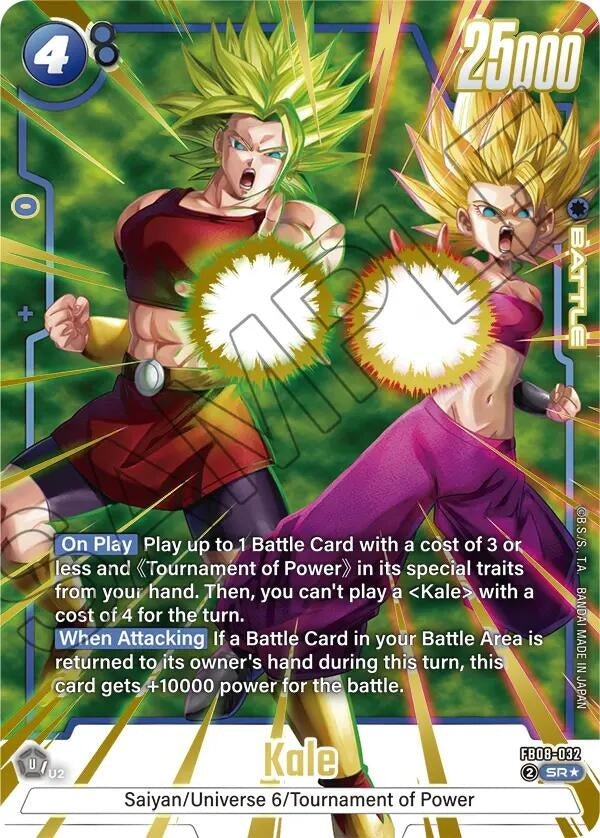 Image for Kale - FB08-032 (Alternate Art) - Dragon Ball Super: Fusion World