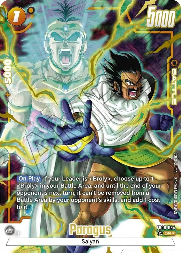 Image for Paragus - FB08-084 (Alternate Art) - Dragon Ball Super: Fusion World