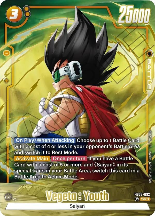 Image for Vegeta : Youth (Alternate Art) - Dragon Ball Super: Fusion World