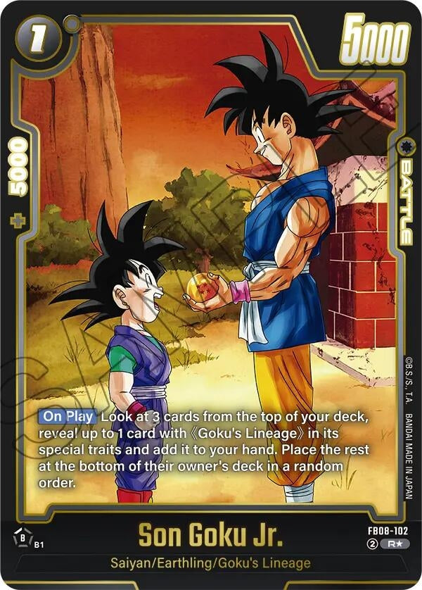 Image for Son Goku Jr. - FB08-102 (Alternate Art) - Dragon Ball Super: Fusion World