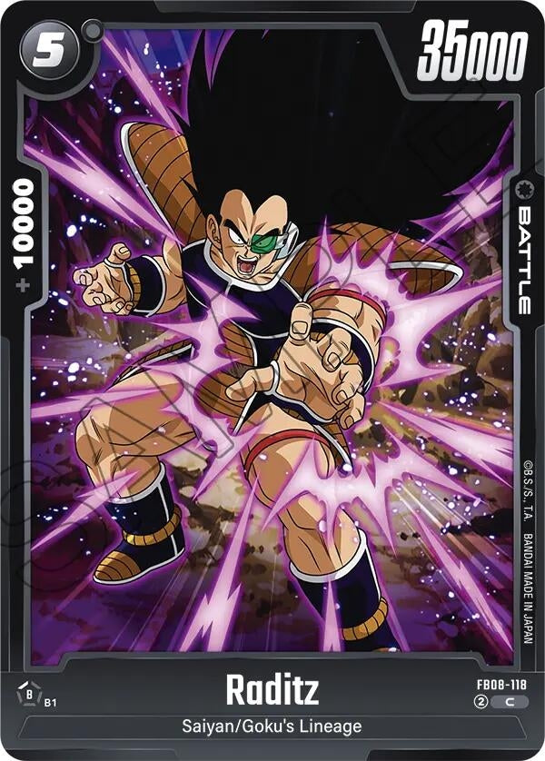 Image for Raditz - FB08-118 - Dragon Ball Super: Fusion World
