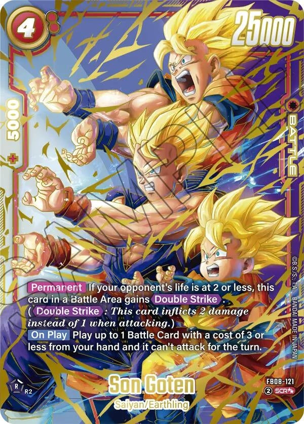 Image for Son Goten - FB08-121 (Super Alternate Art) - Dragon Ball Super: Fusion World