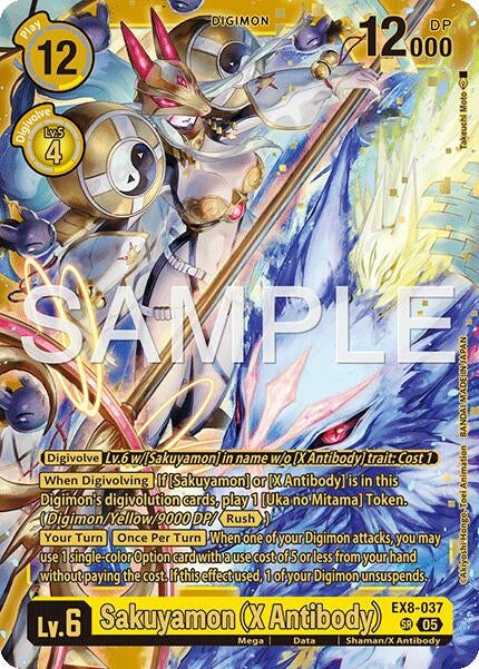 Image for Sakuyamon (X Antibody) (Alternate Art) - Digimon Card Game