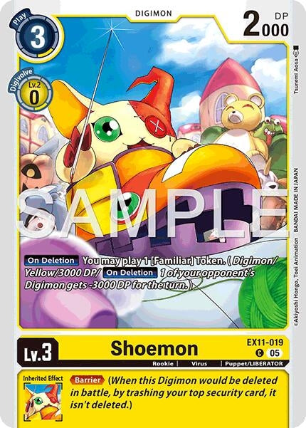 Image for Shoemon - Digimon Card Game