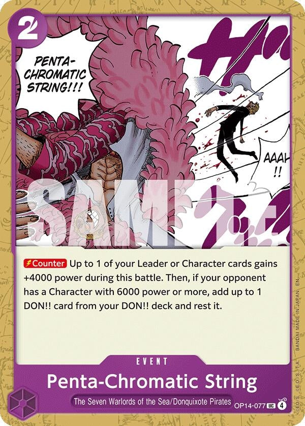 Image for Penta-Chromatic String - One Piece Card Game