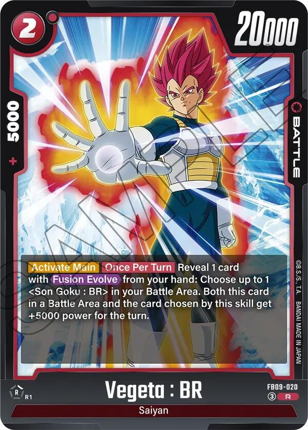 Image for Vegeta : BR - FB09-020 - Dragon Ball Super: Fusion World