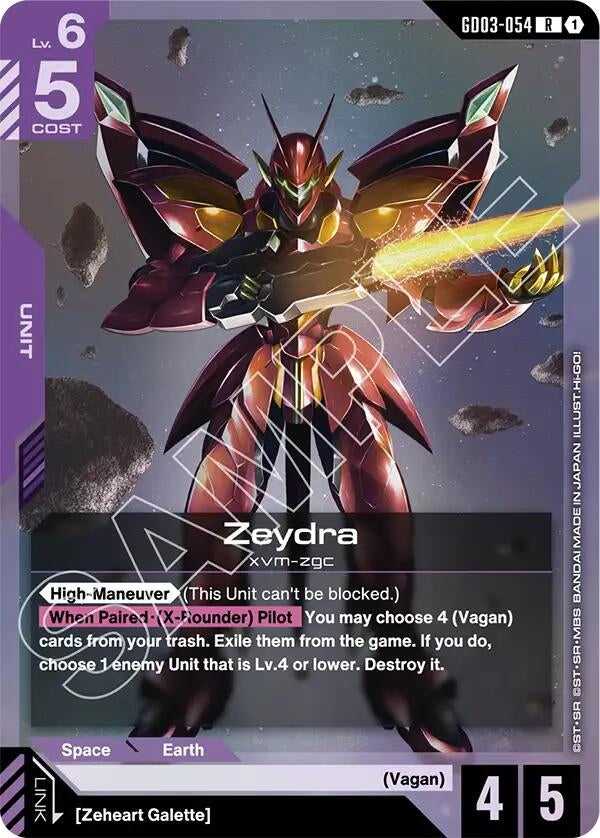 Image for Zeydra - Gundam Card Game