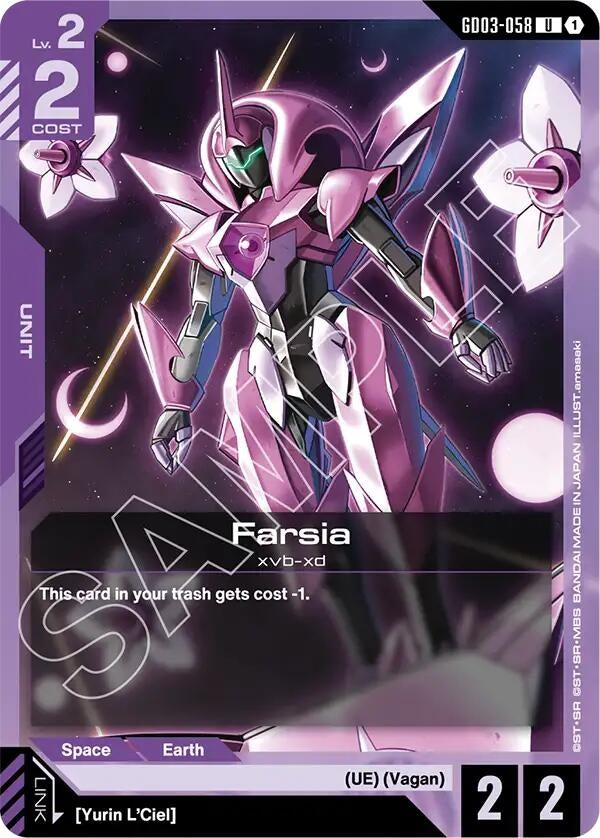 Image for Farsia - Gundam Card Game