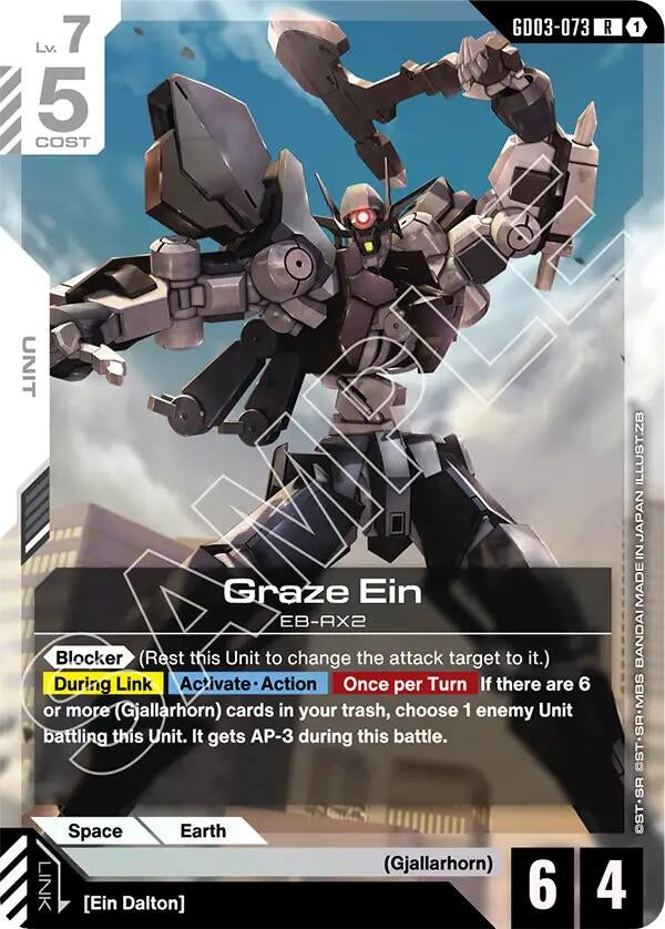 Image for Graze Ein - Gundam Card Game