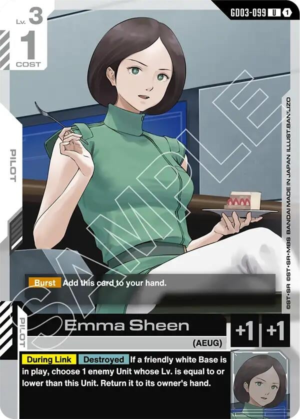 Image for Emma Sheen - Gundam Card Game
