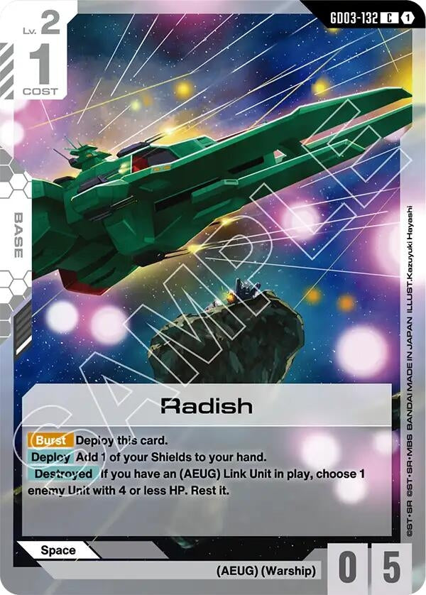 Image for Radish - Gundam Card Game