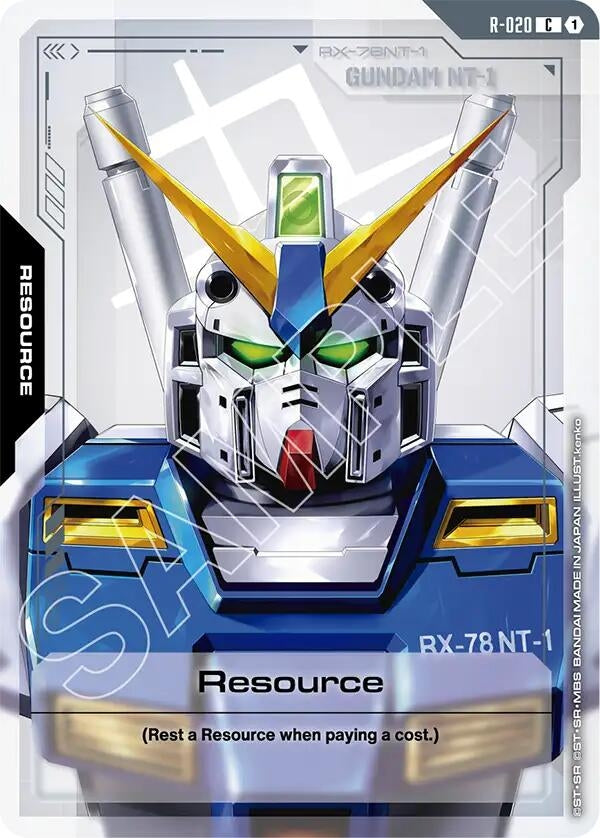 Image for Resource (R-020) - Gundam Card Game