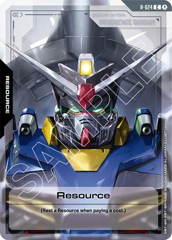 Image for Resource (R-024) - Gundam Card Game