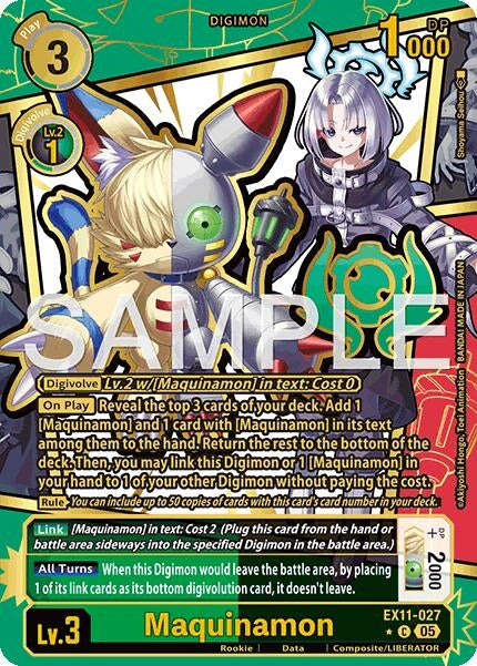 Image for Maquinamon (Rare Pull) - Digimon Card Game