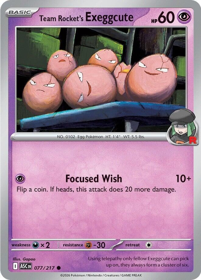 Image for Team Rocket's exeggcute - Pokemon