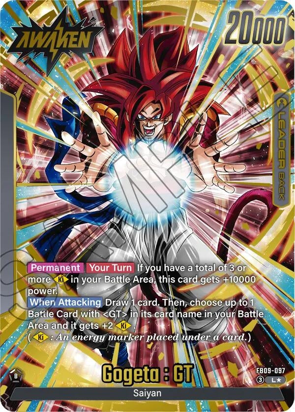 Image for Gogeta : GT (Alternate Art) - Dragon Ball Super: Fusion World